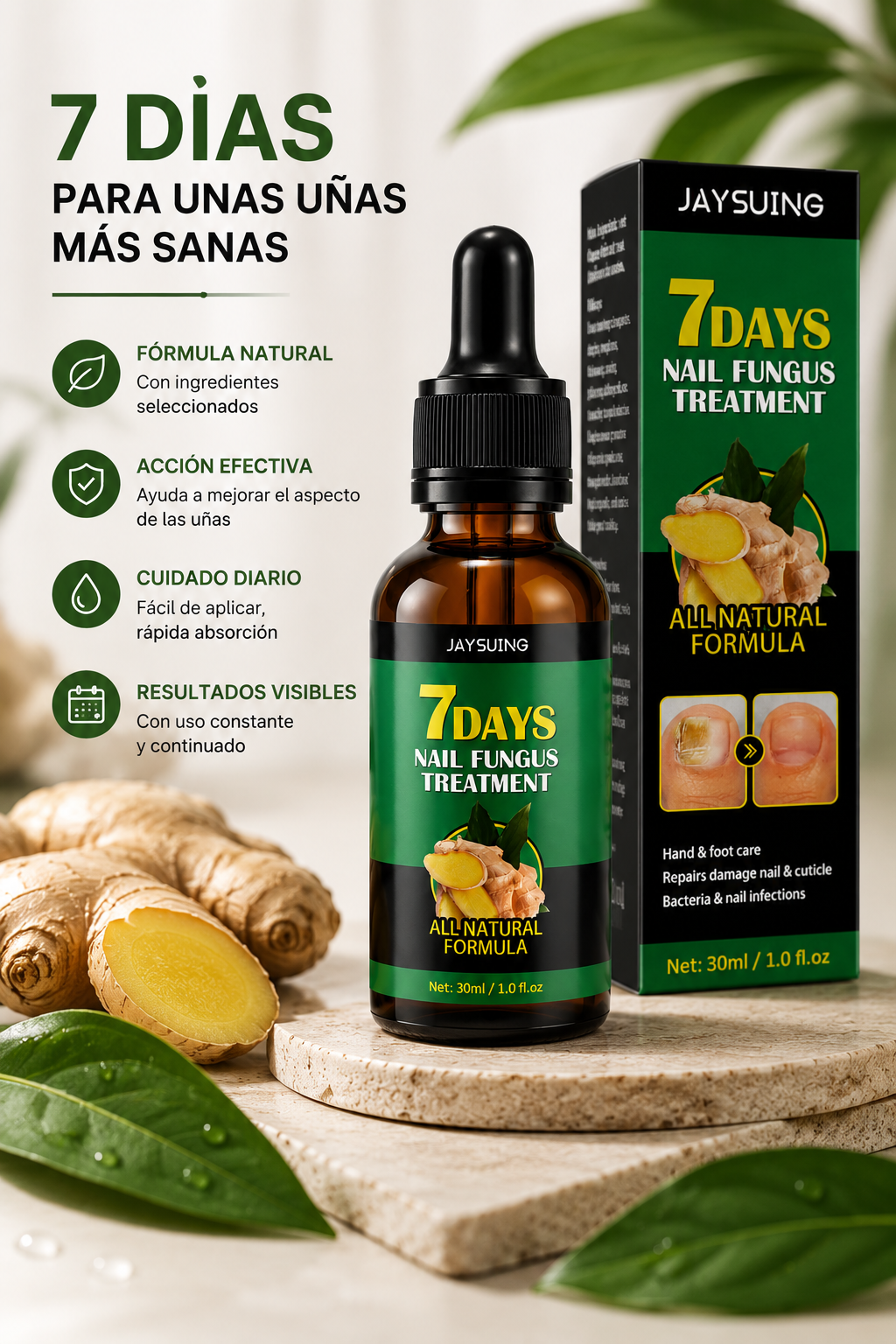TRATAMIENTO ANTI HONGOS 100% NATURAL  (2x1)