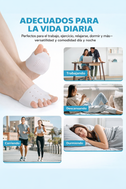 Almohadillas Terapéuticas separador de dedos PharmaToe